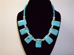 Picture of Blue Howlite and 925 Silver Components
