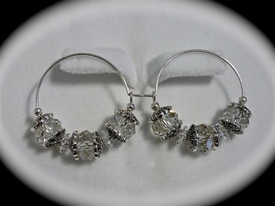 Picture of Swarovski & 925 silver earrings