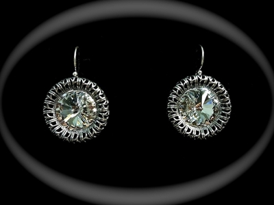 Picture of Swarovski earrings and ring