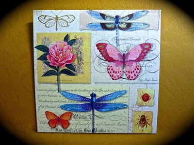 Picture of Wall decor - Decoupage